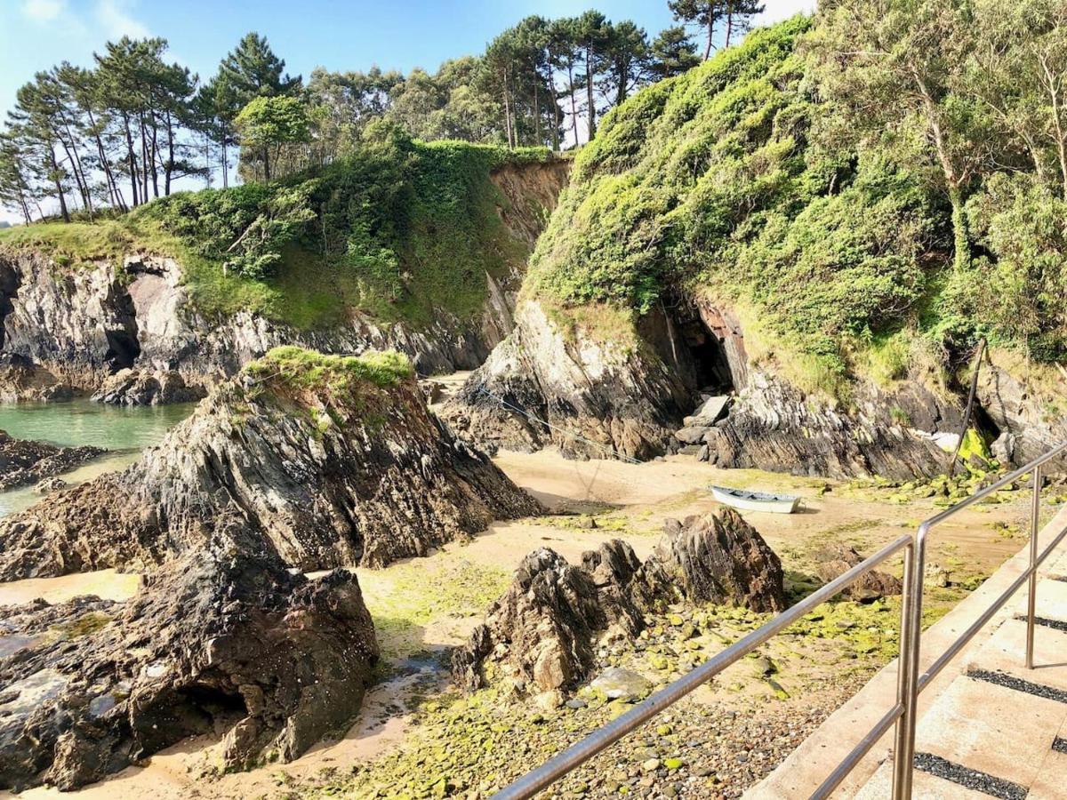 The Cliffs - Cala Porto Do Val Villa O Vicedo Kültér fotó